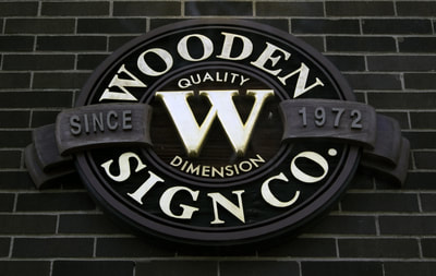 Image of The Wooden Sign Company Sign Chicago,IL, Gold Leaf Signs Chicago, Gold Leaf Lettering, Gold Leaf Signs Milwaukee, Gilded Signs, Gold Leaf Chicago